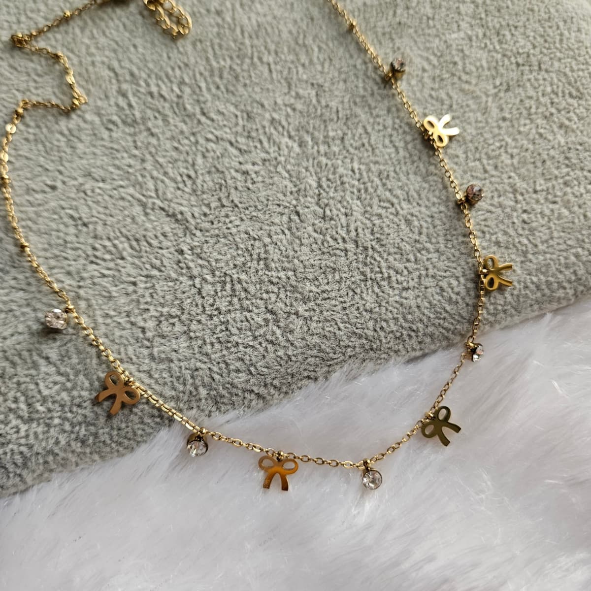Bow Charms Necklace  — image 3