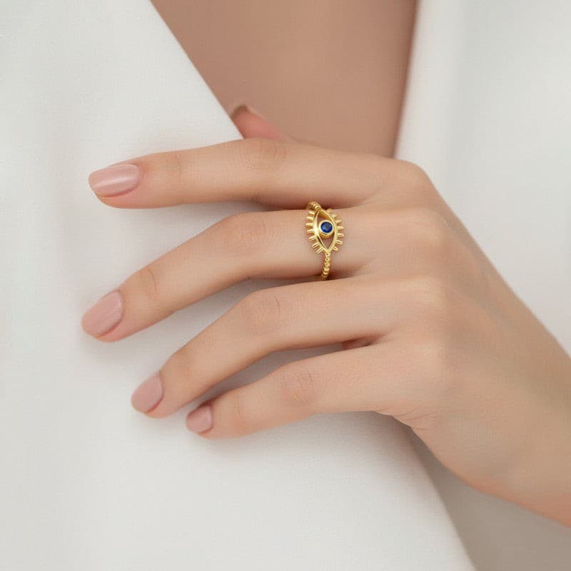 Anti-Tarnish Adjustable Ring