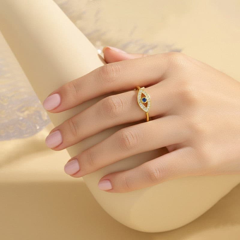 Anti-Tarnish Adjustable Ring