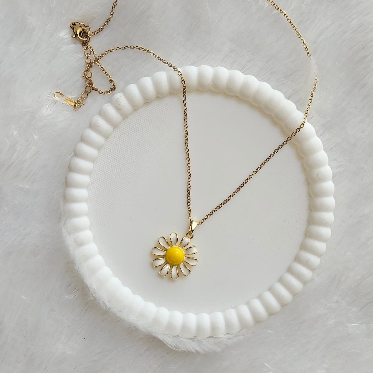Sunflower Pendant Anti-Tarnish 