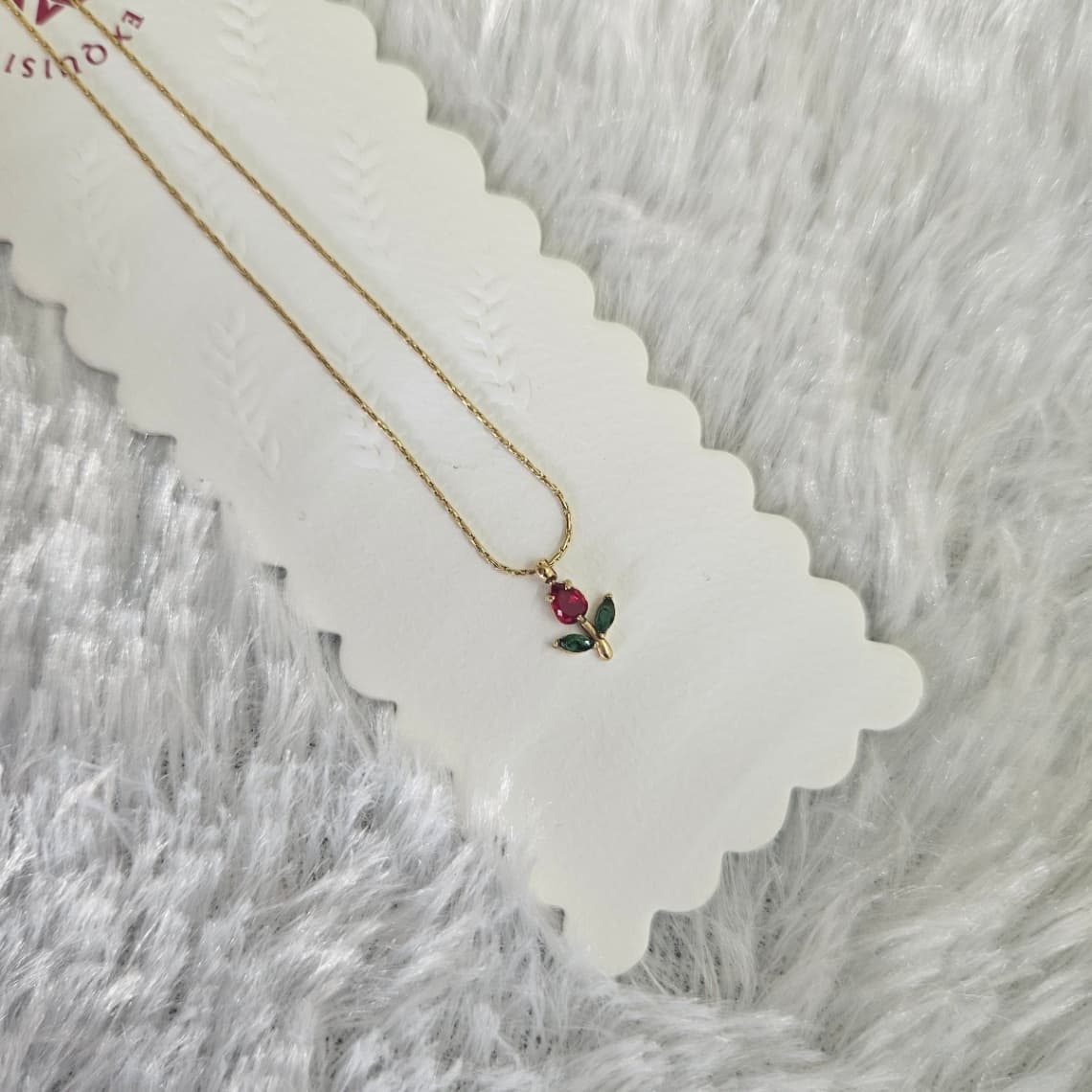 Tulip Pendant Red