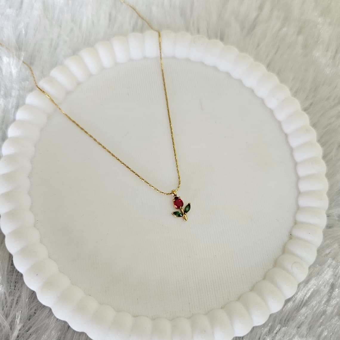 Tulip Pendant Red — image 2
