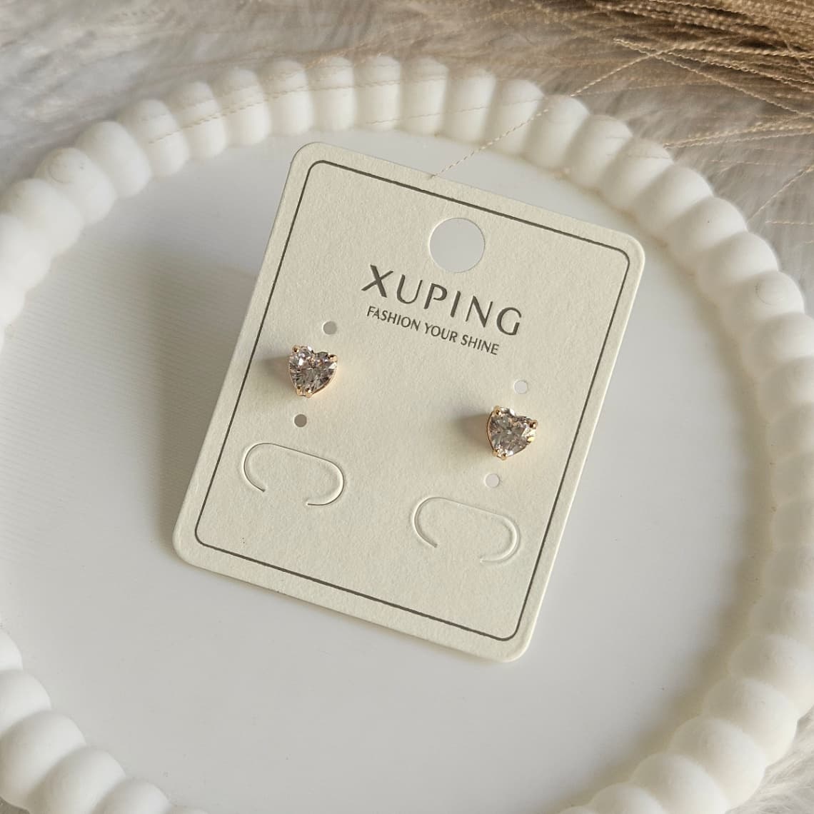 Diamond Heart Stud