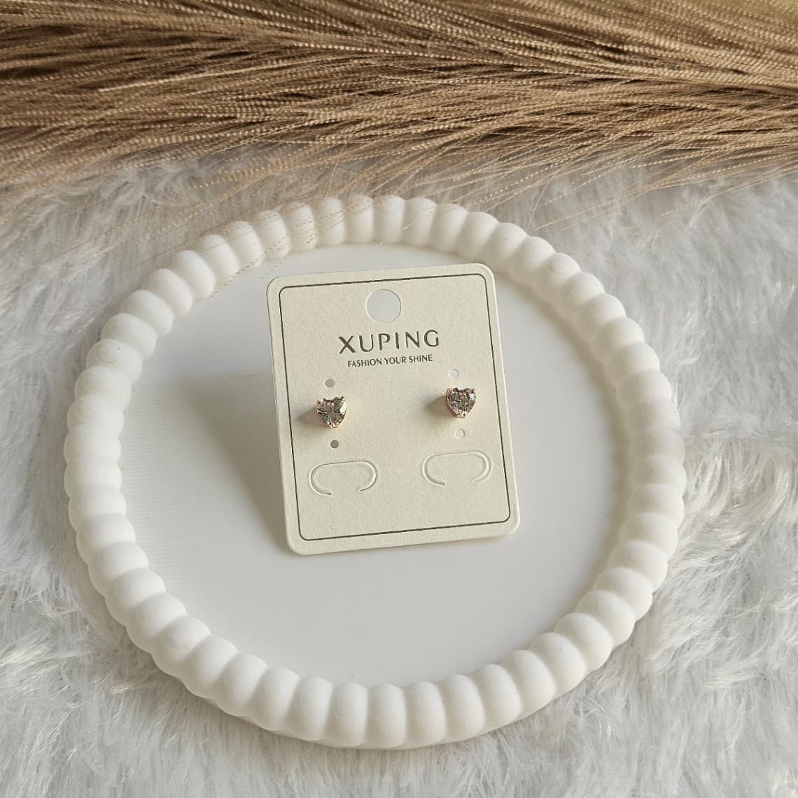 Diamond Heart Stud — image 2