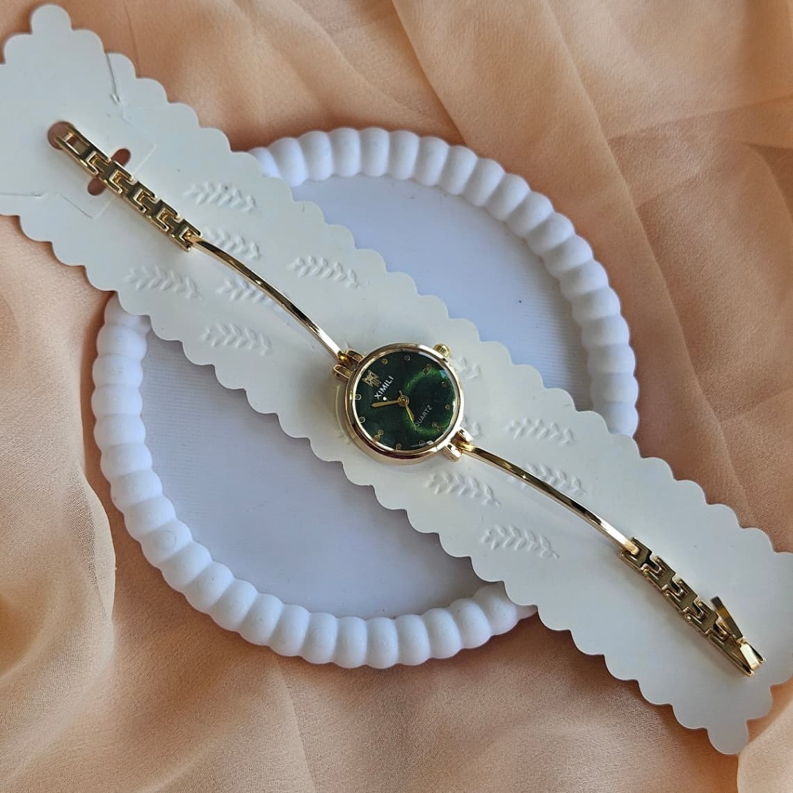 Anti-Tarnish Sleak Watch Green