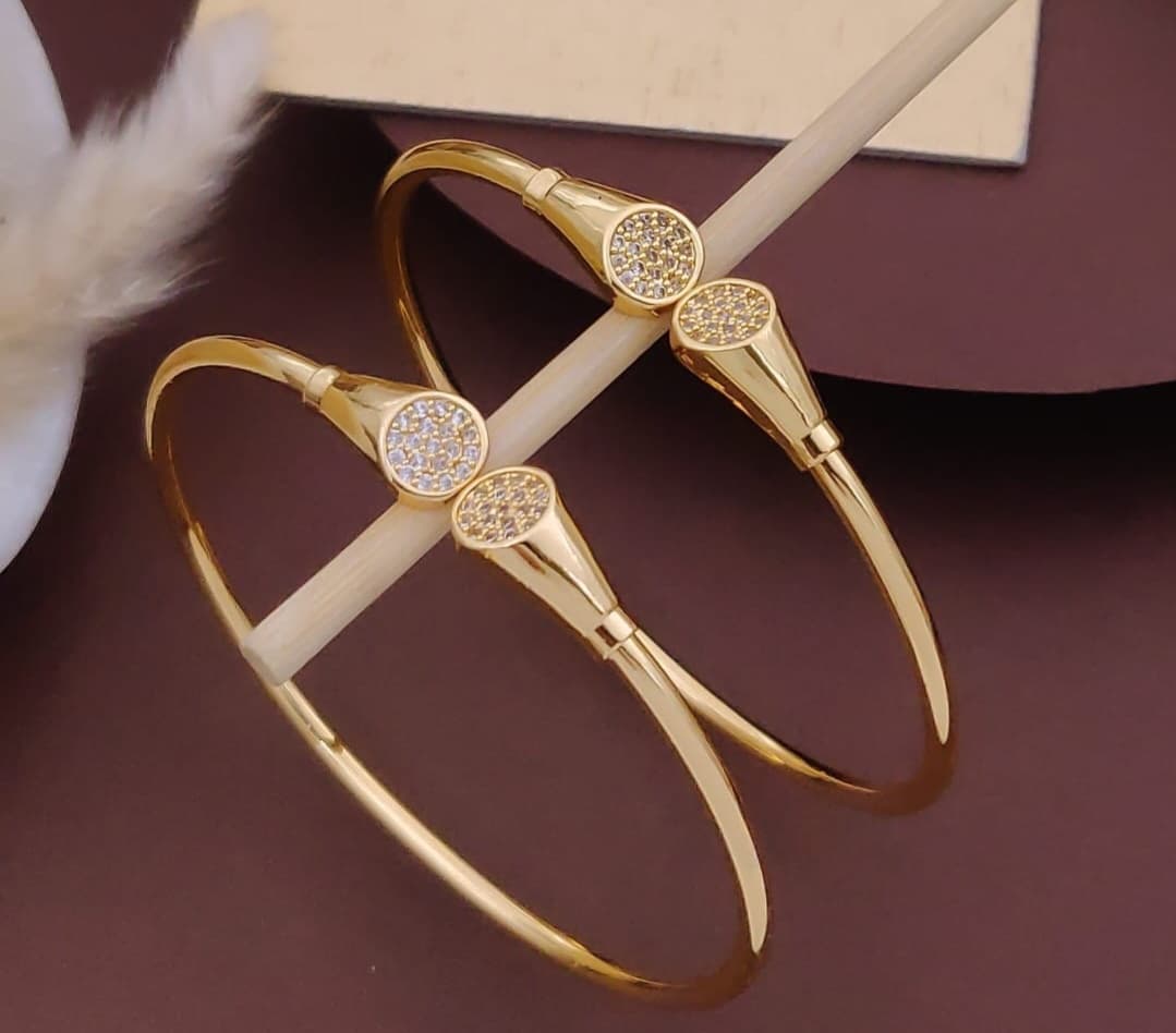 Anti-Tarnish Kaapu Bangle Single Piece 