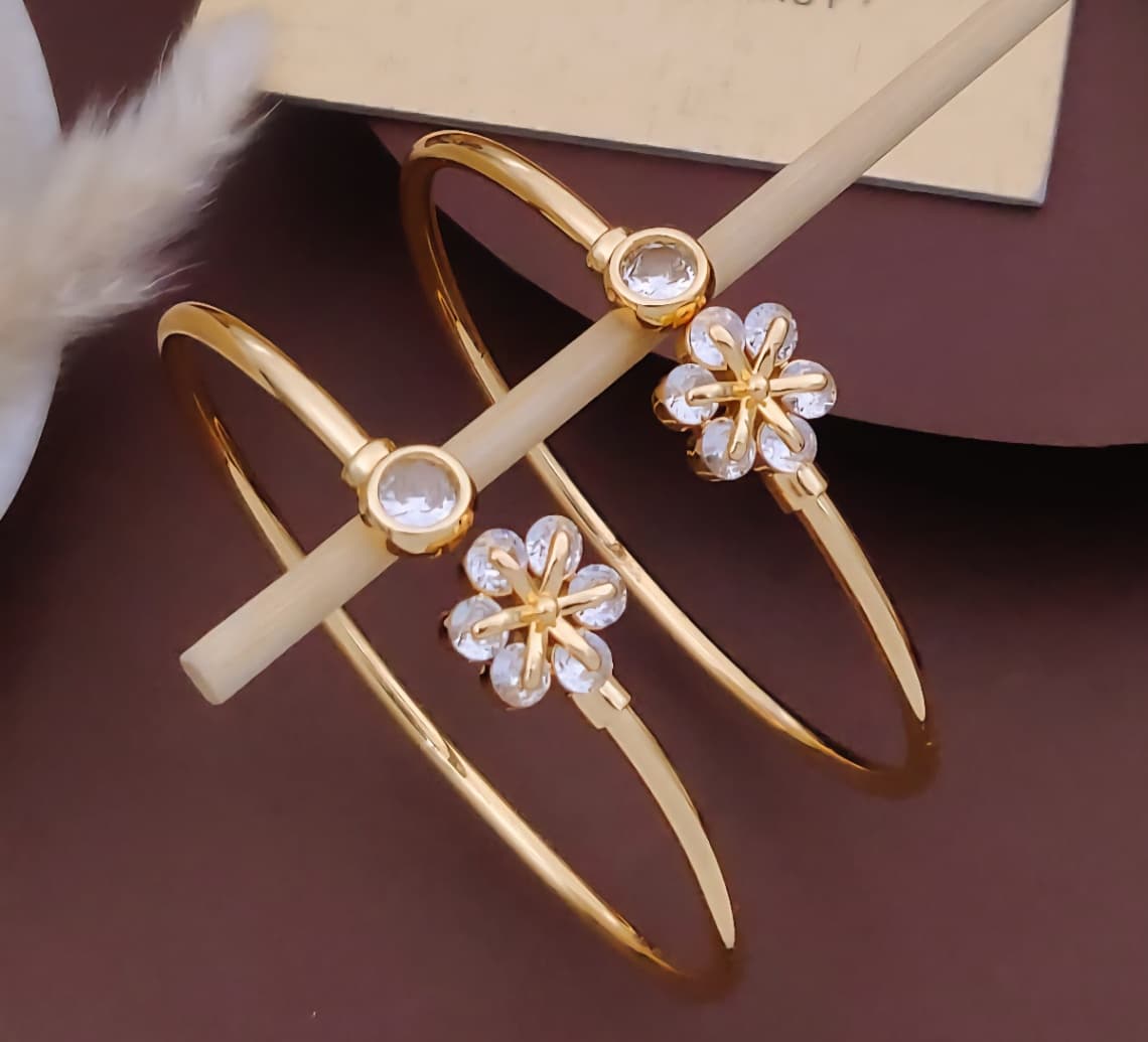 Anti-Tarnish Kaapu Bangle Single Piece 