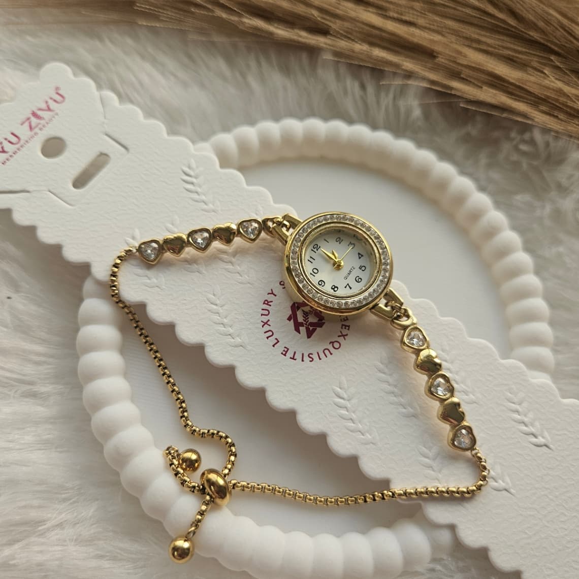 Adjustable Heart Chain Watch Anti-Tarnish — image 2