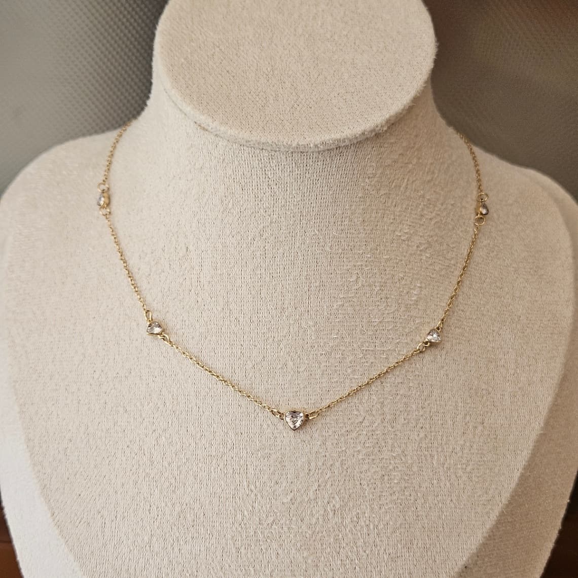 Nano White Heart Necklace — image 2