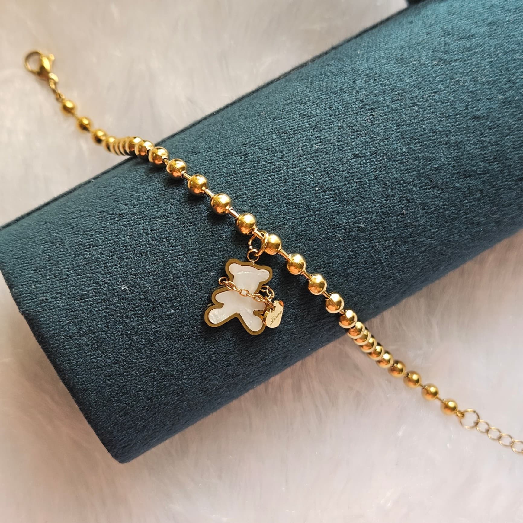 Teddy charm bracelet — image 1