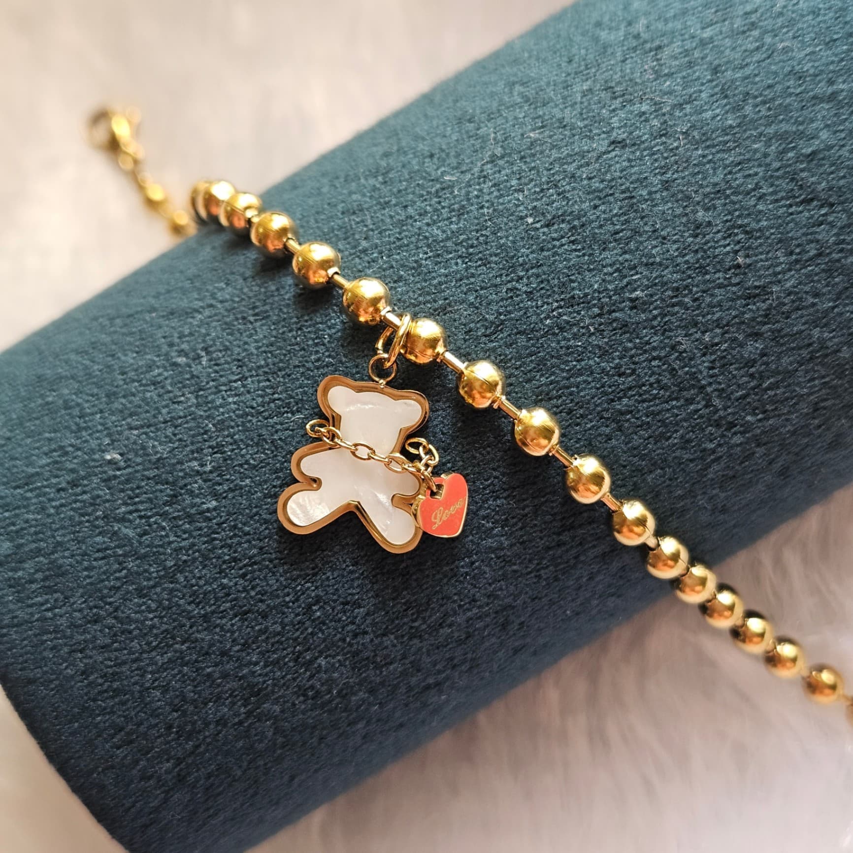 Teddy charm bracelet — image 2