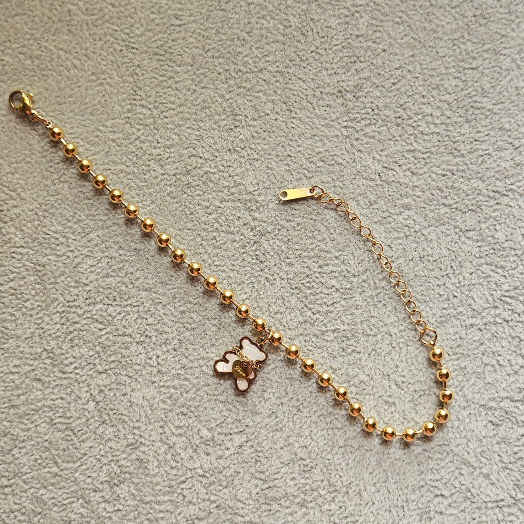 Teddy charm bracelet — image 3