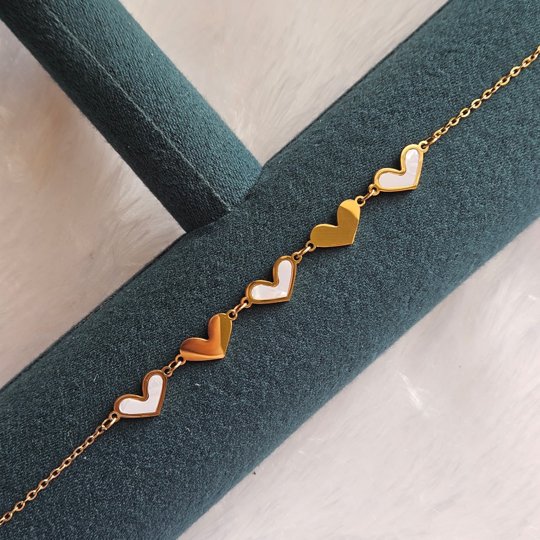 Heart line Chain bracelet — image 2