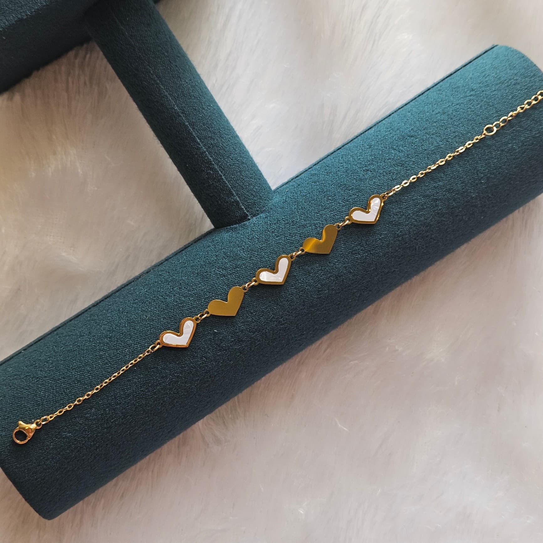Heart line Chain bracelet — image 3