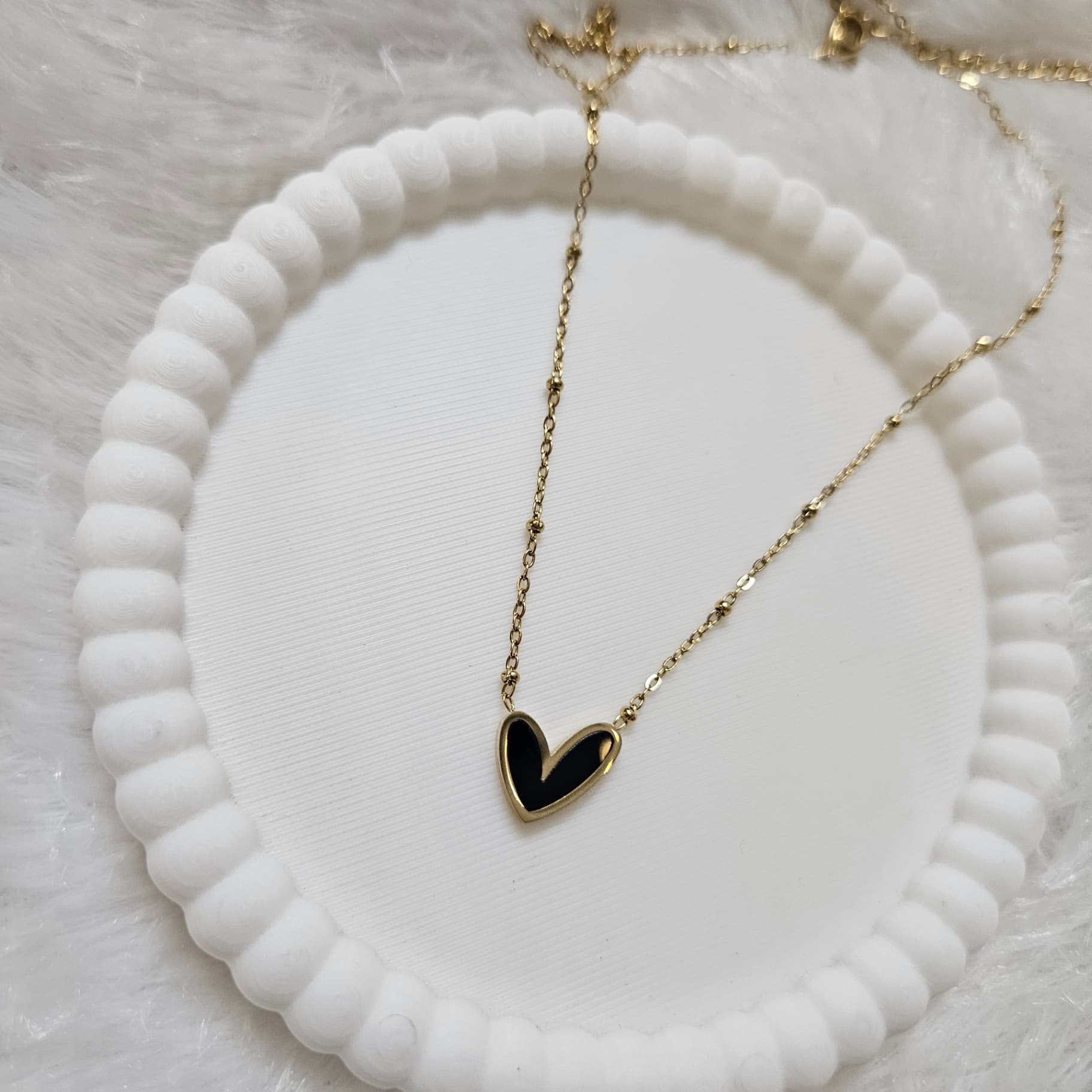 Black Heart Pendant — image 2