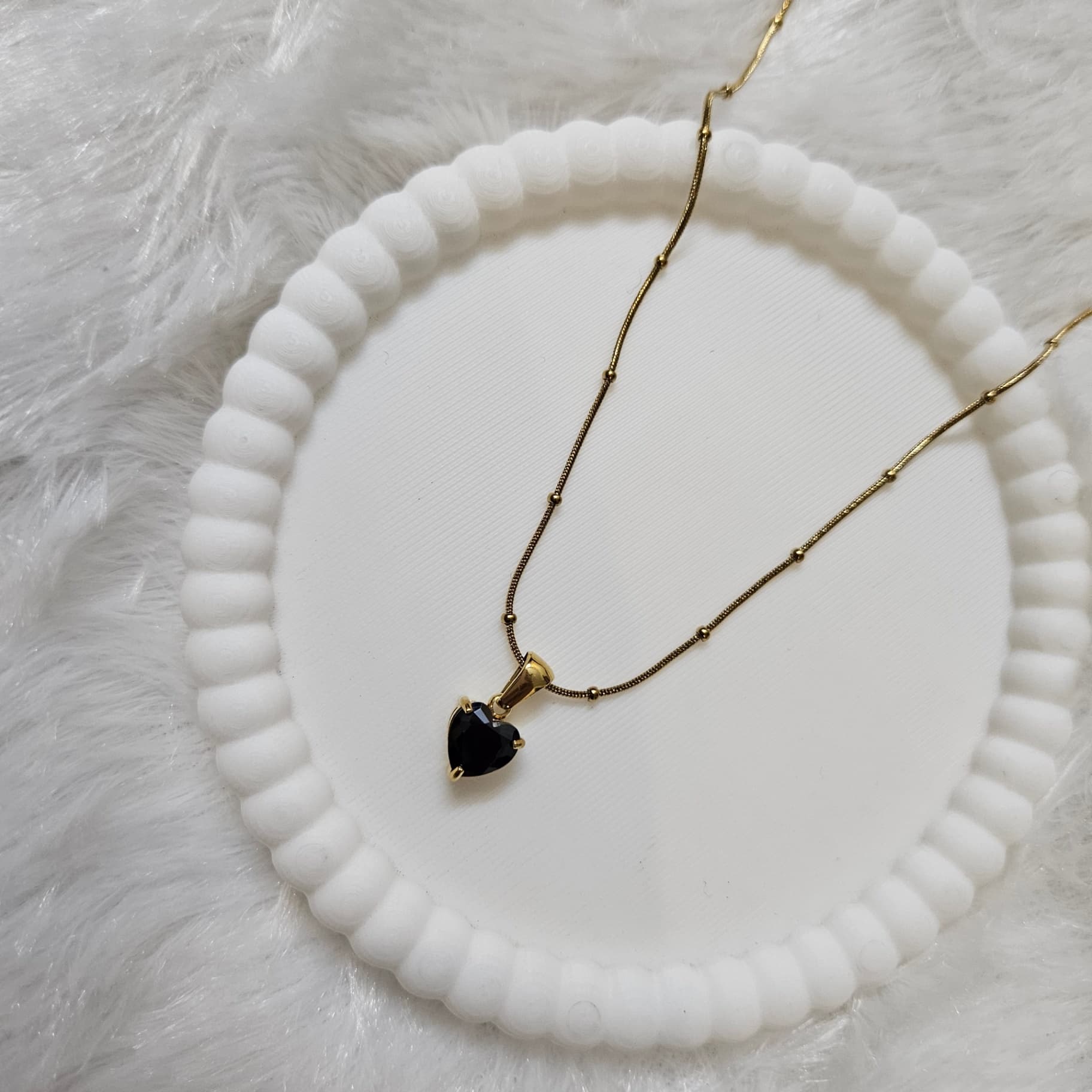 Black Stone Pendant — image 3