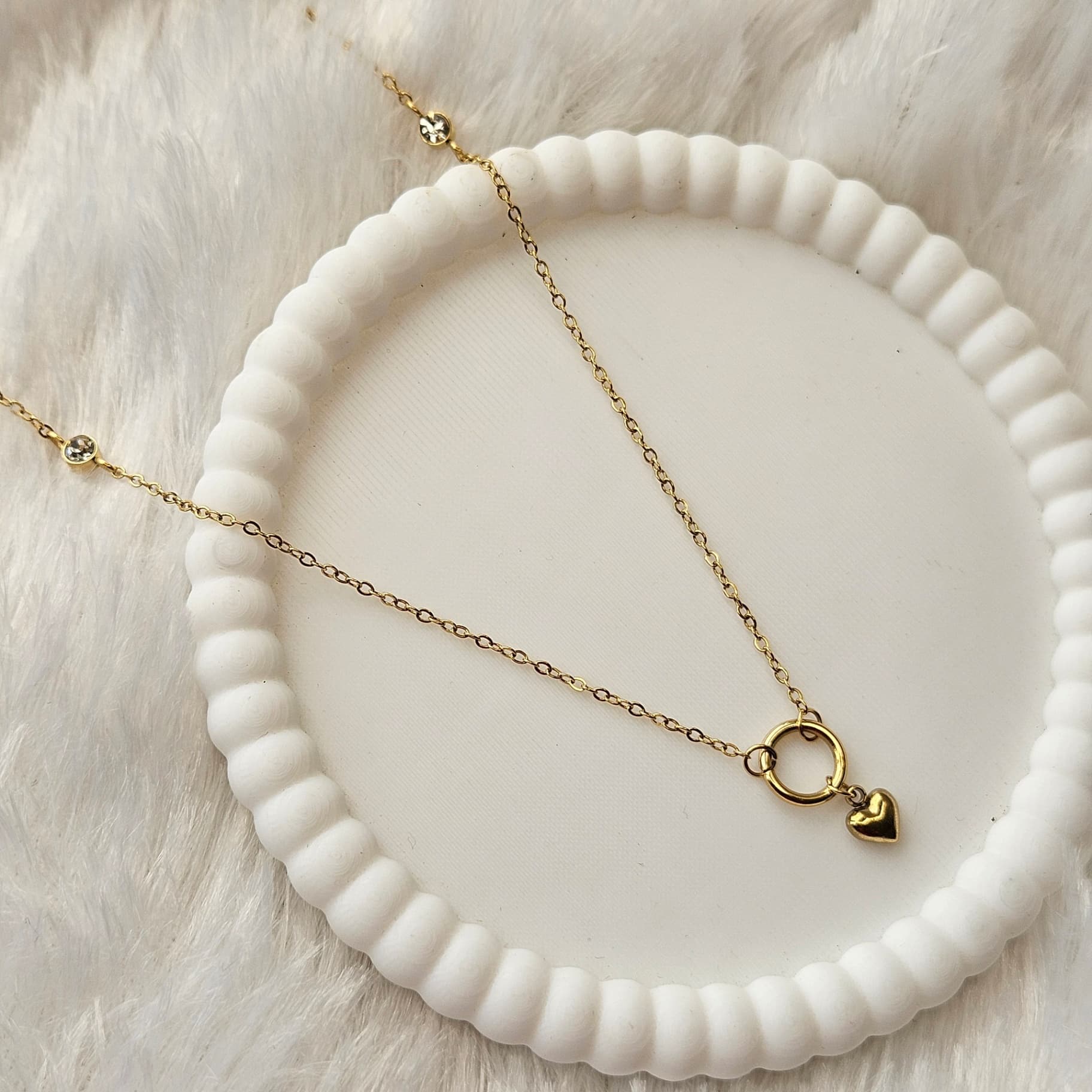 Anti-Tarnish Heart Pendant — image 1