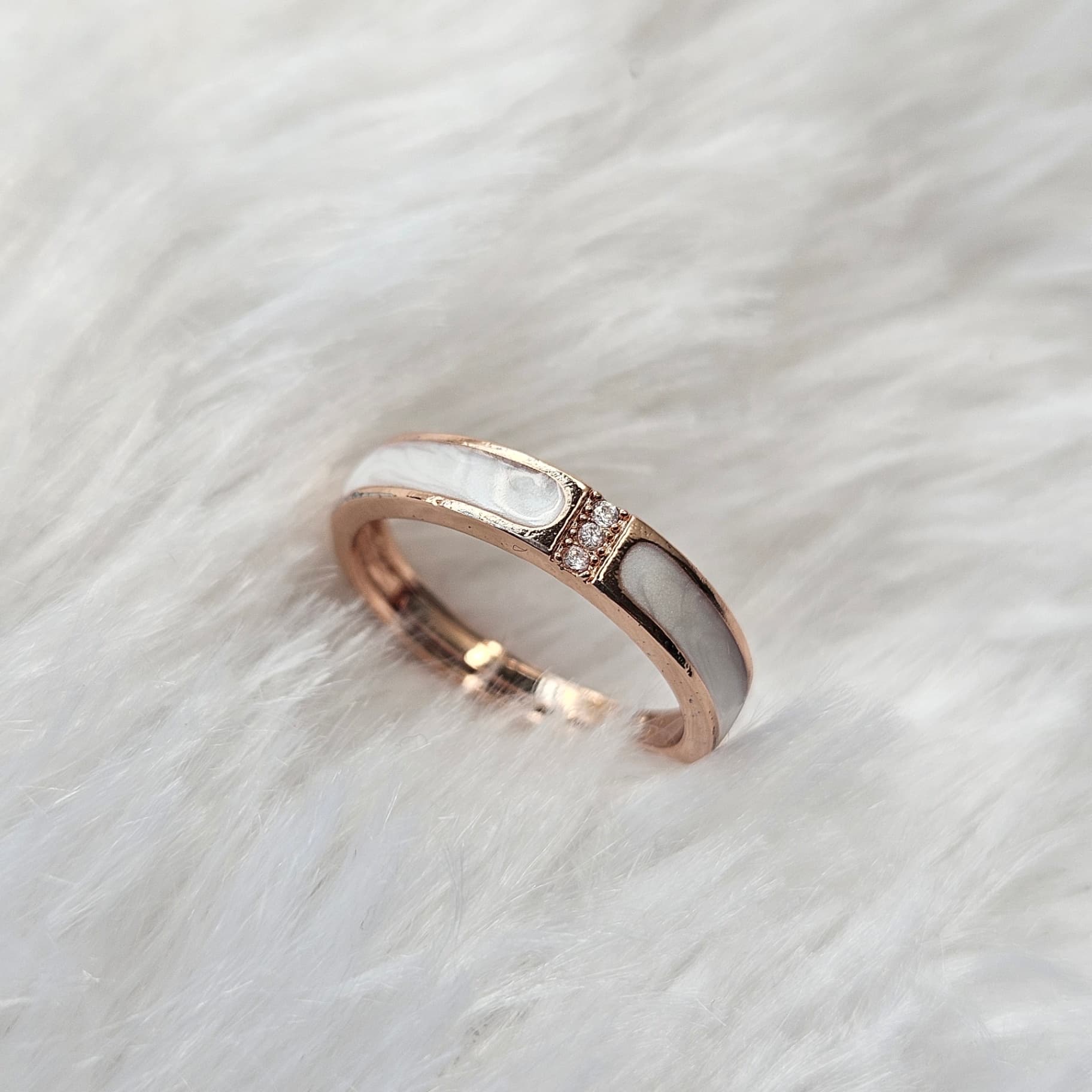 Anti-Tarnish Adjustable Ring — image 3