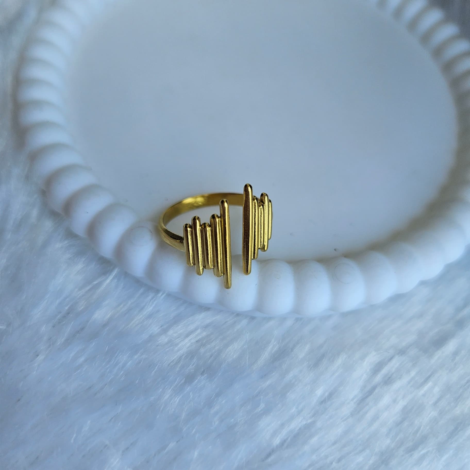 Anti-Tarnish Adjustable Ring — image 3