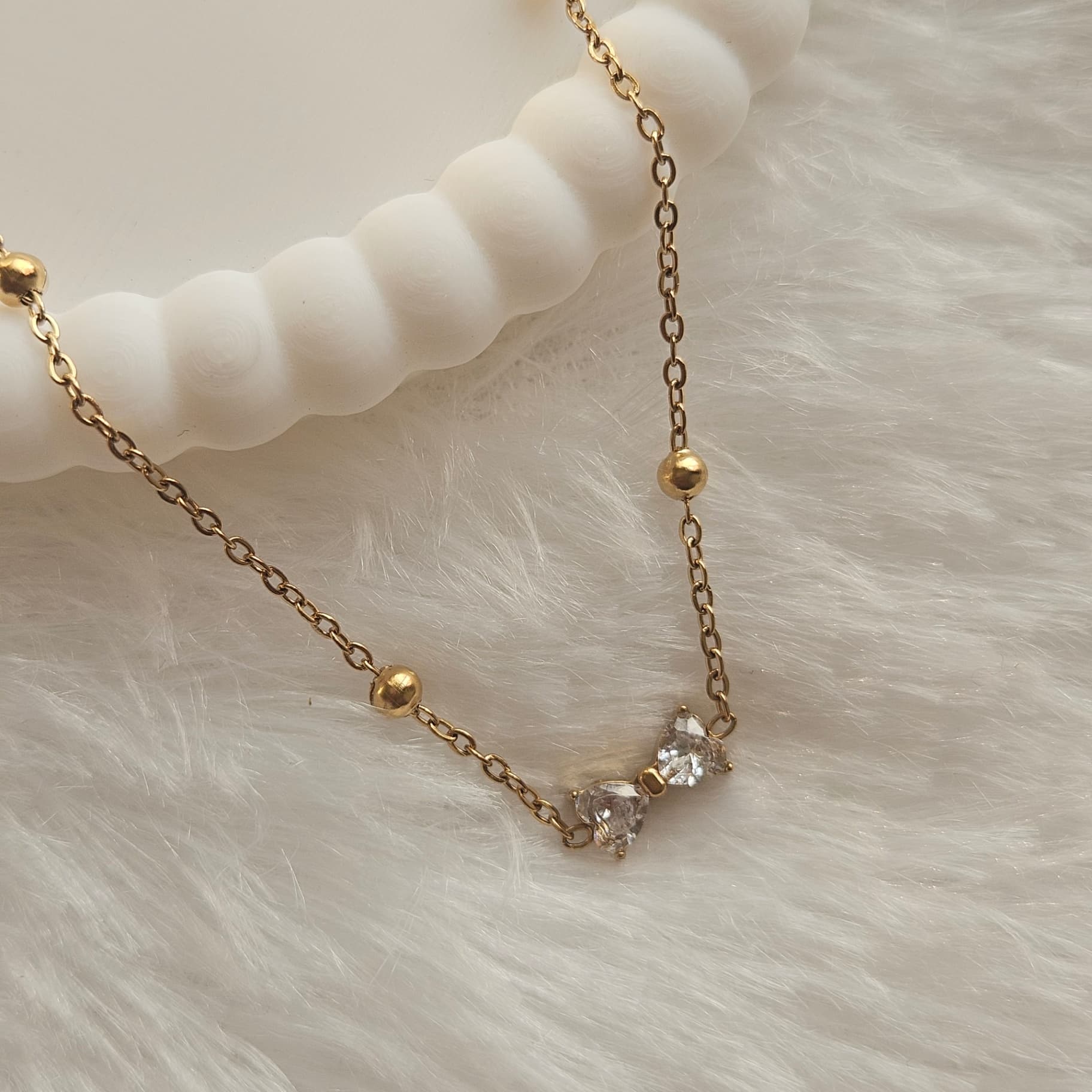 Stone Bow Pendant — image 2